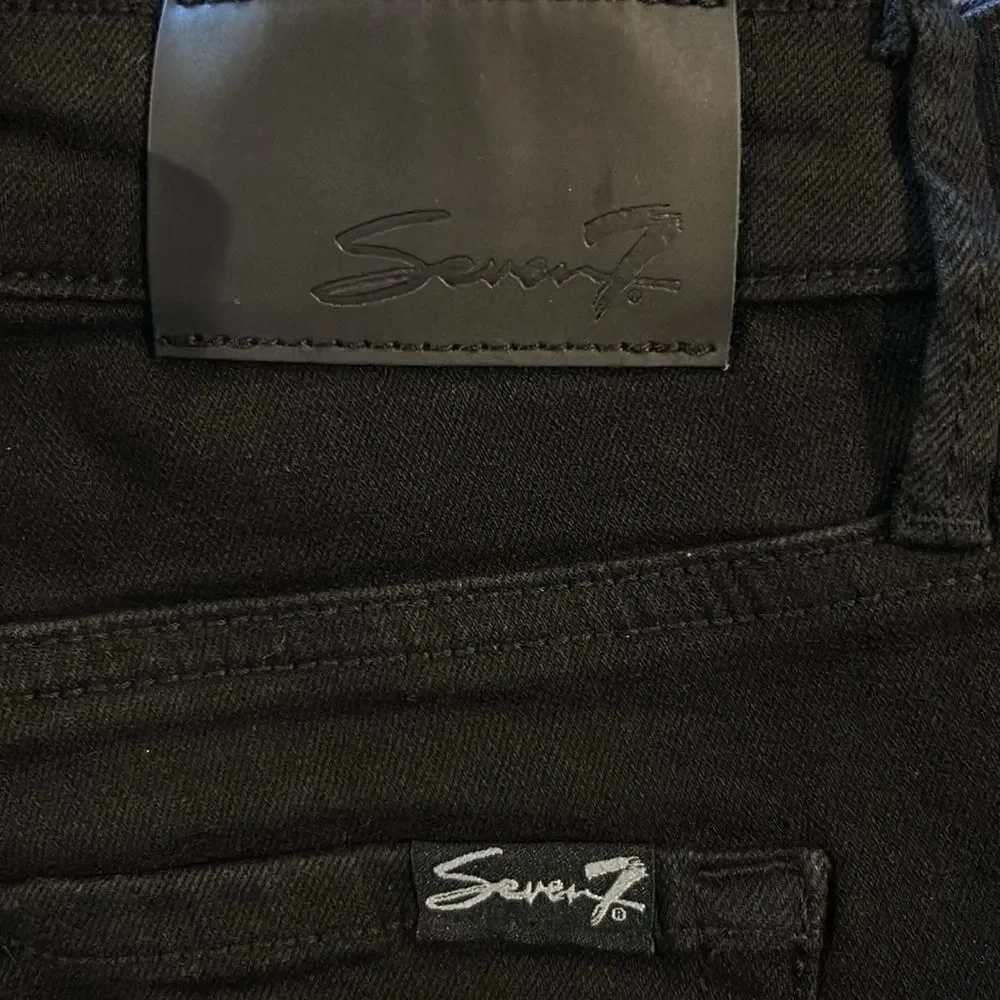 NEW Seven7 Felicity Black High Rise Slim Flare Jeans